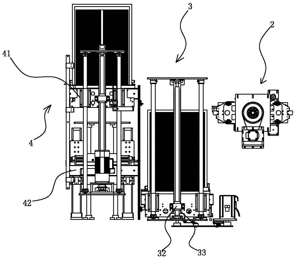 A device for automatically flipping and inserting panels