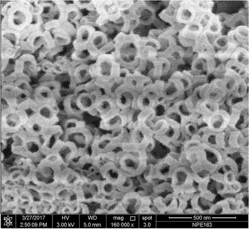 Graphite phased carbon nitride nano-ring material and its preparation method
