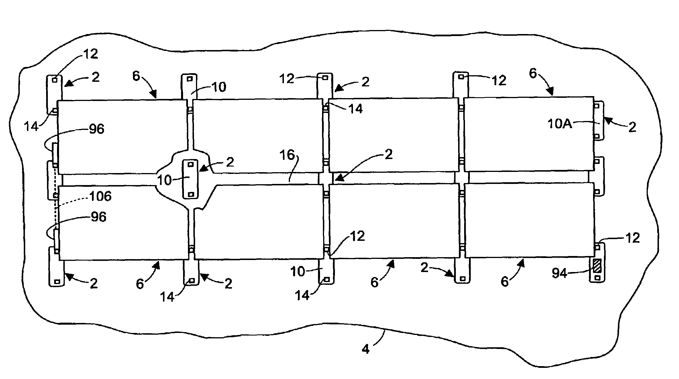 Apparatus and method for mounting photovoltaic power generating systems on buildings
