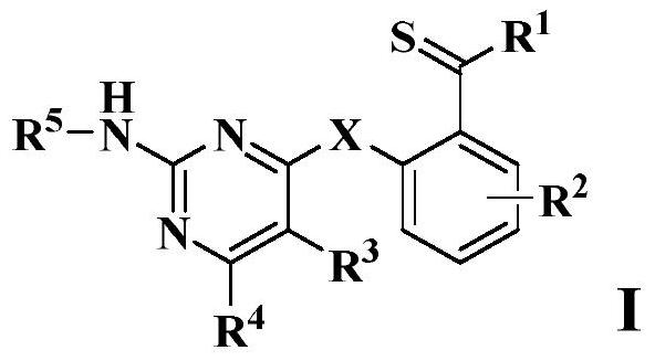 Thiobenzoyl derivative and application thereof