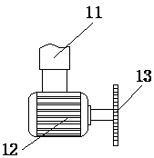 Cutting device for power battery shell
