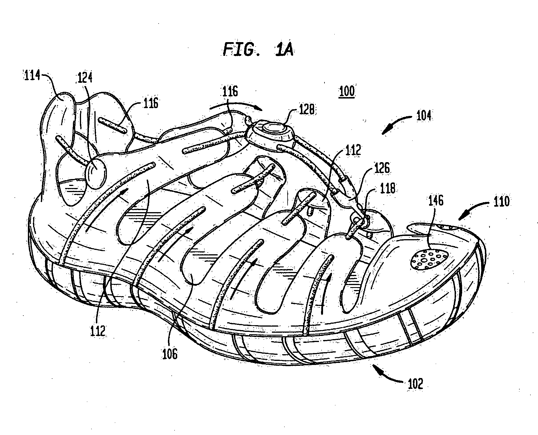 Shoe with anatomical protection