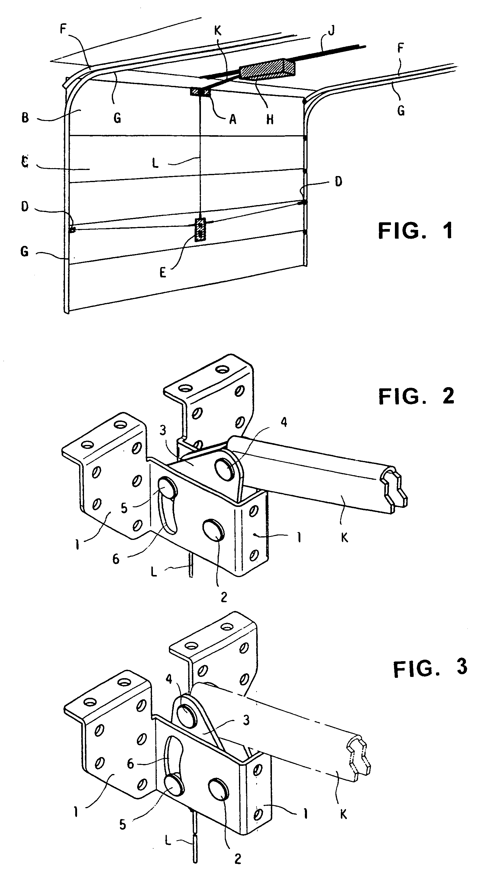 Device for operating by motor a section door, a swinging door and the like