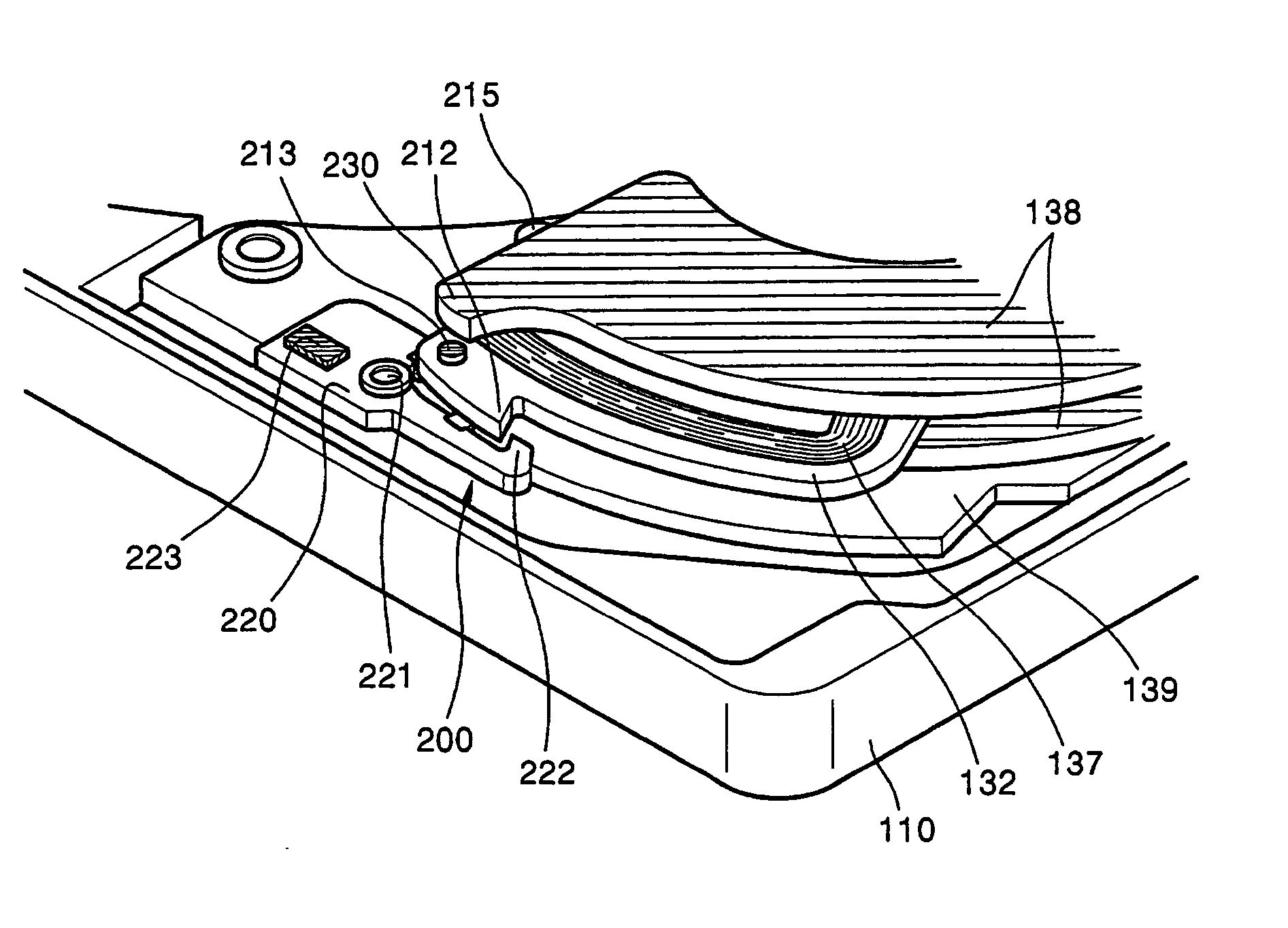 Actuator latch mechanism for hard disk drive