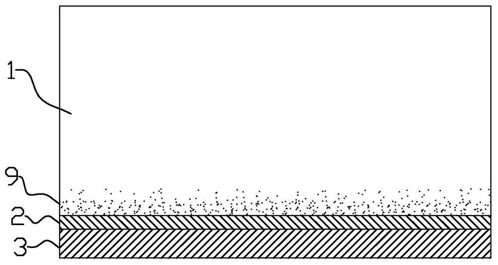 Pre-diffusion film for passivating contact structure and its preparation method and application