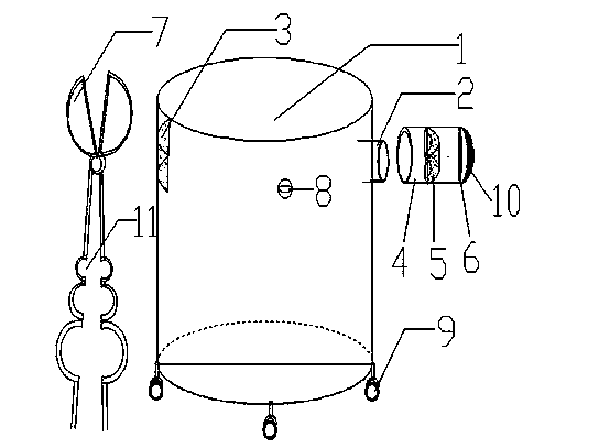 Liquid nitrogen tank