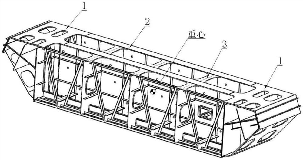 Assembly tooling of terminal column structure and manufacturing method of rigid water-stop miter gate