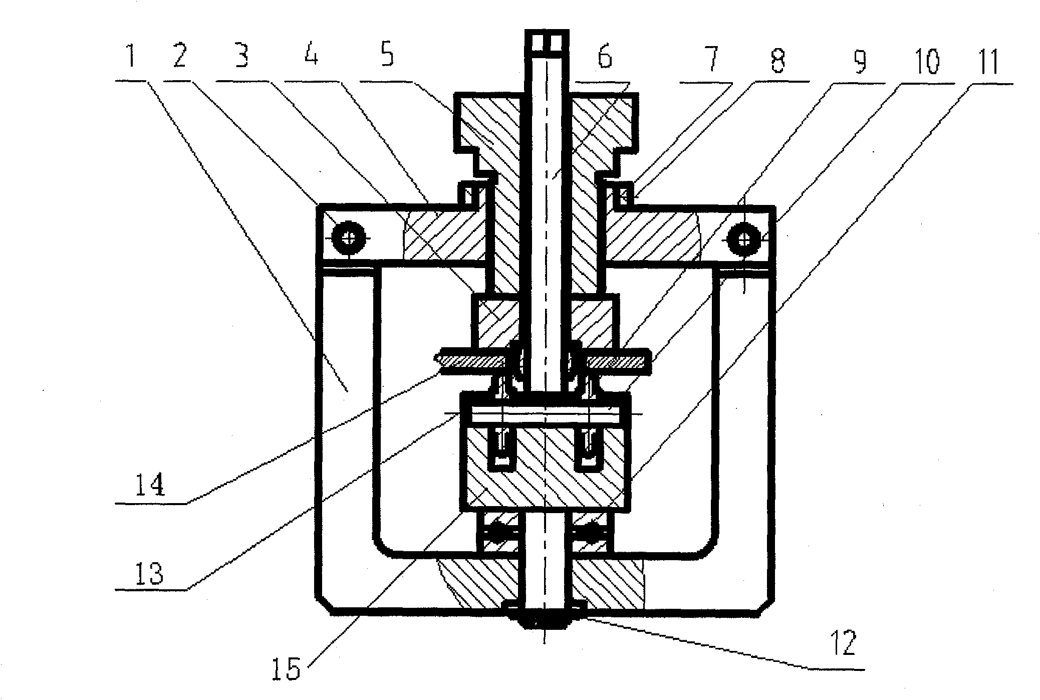 Closing-in device of joint bearing with spherical surface