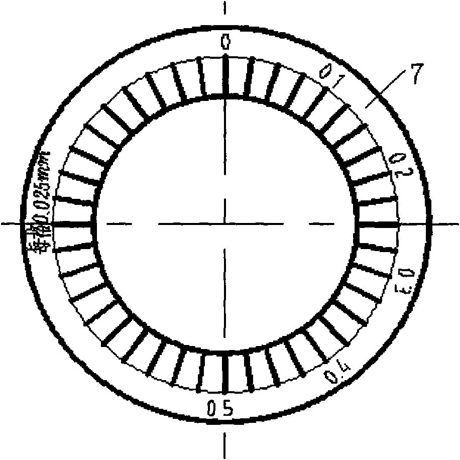 Closing-in device of joint bearing with spherical surface