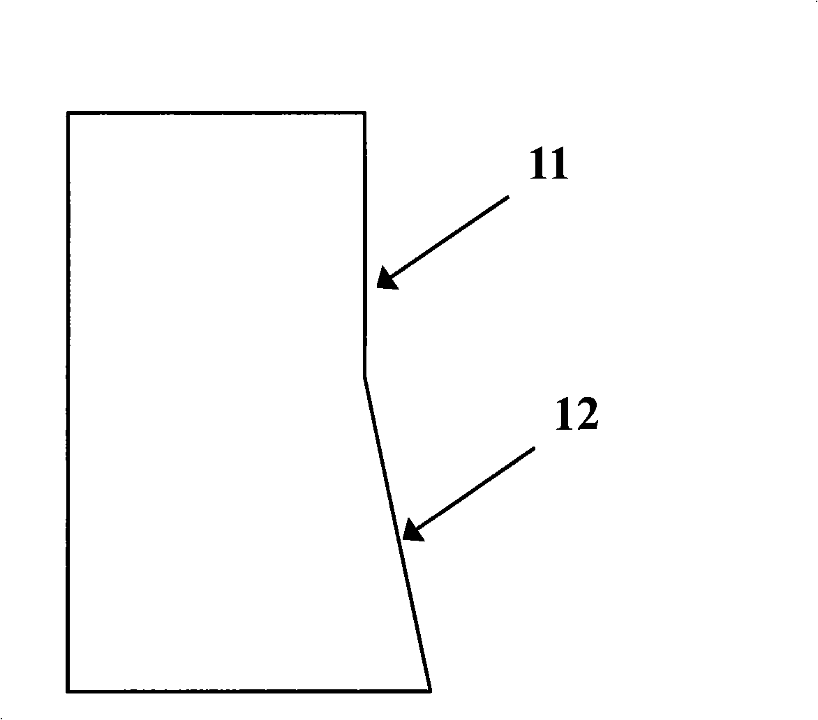Multi-angle perpendicular reflector preparation method and product