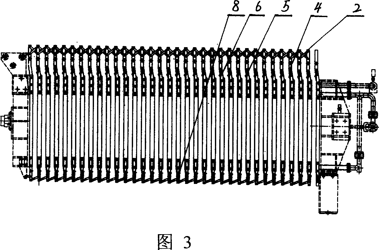 Rotary-forced cake-unloading mechanism and method for filter cloth