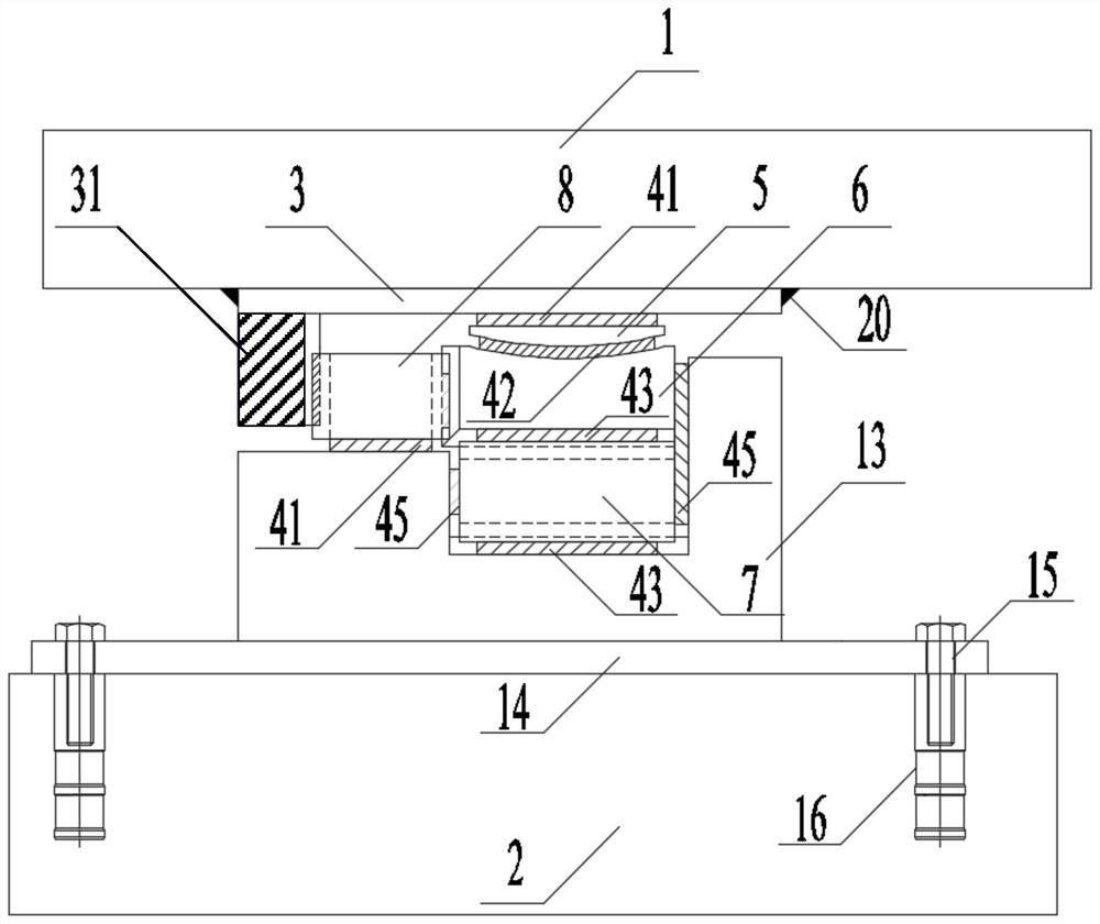 Method for adjusting position of support joint