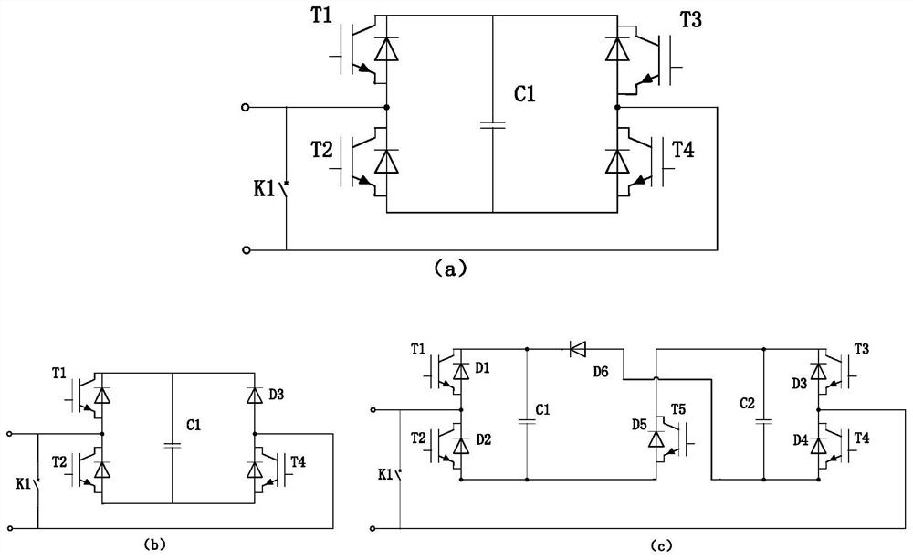 A redundant energy-taking circuit of a power module bypass switch and its control method