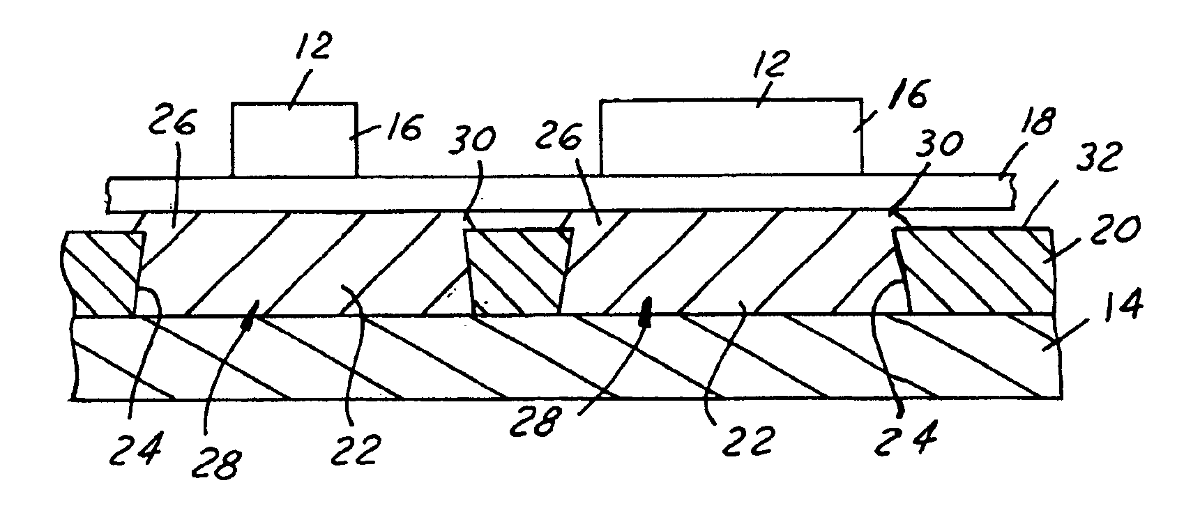 Heatsink buffer configuration