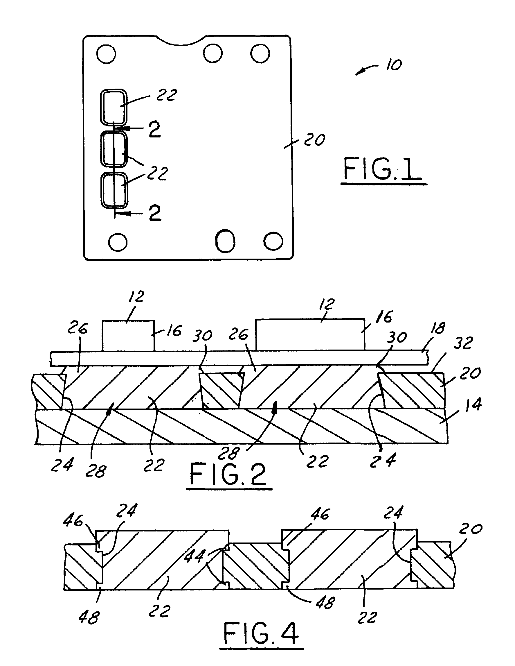 Heatsink buffer configuration