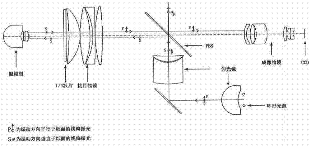 Method for eliminating stray light of fundus camera