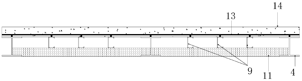 Fabricated type building system based on inner insertion plate and end plate connection beam-column joint