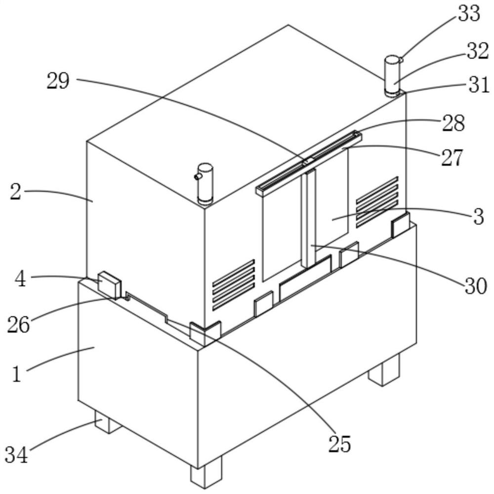 Isolation protection device for preventing infection in outpatient office