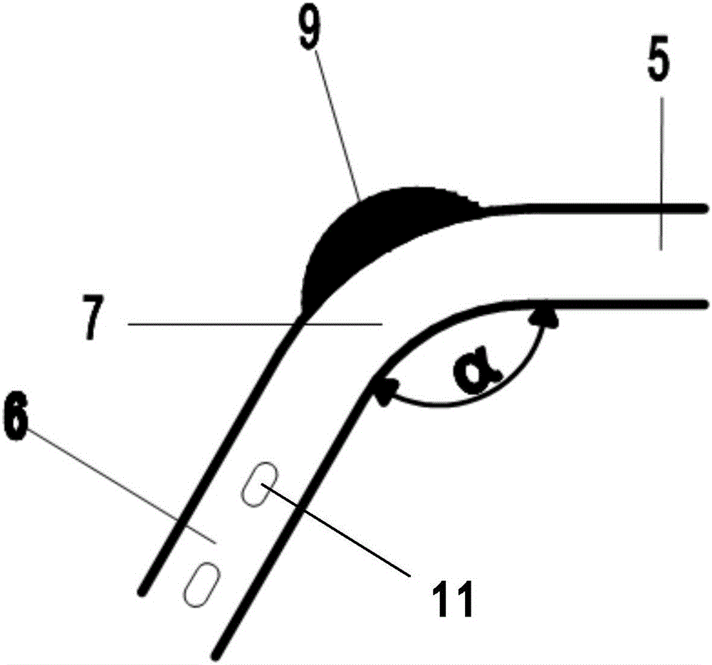 Tenon capsule medicine injection device