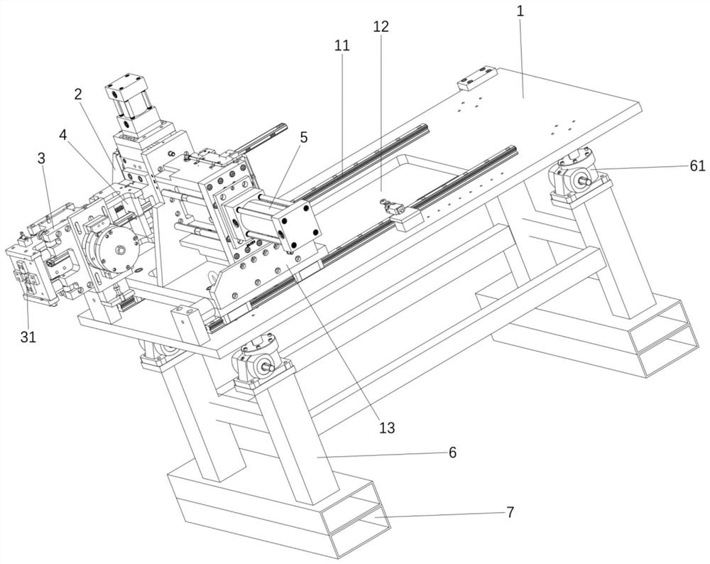 High-speed cutting device for rolling parts