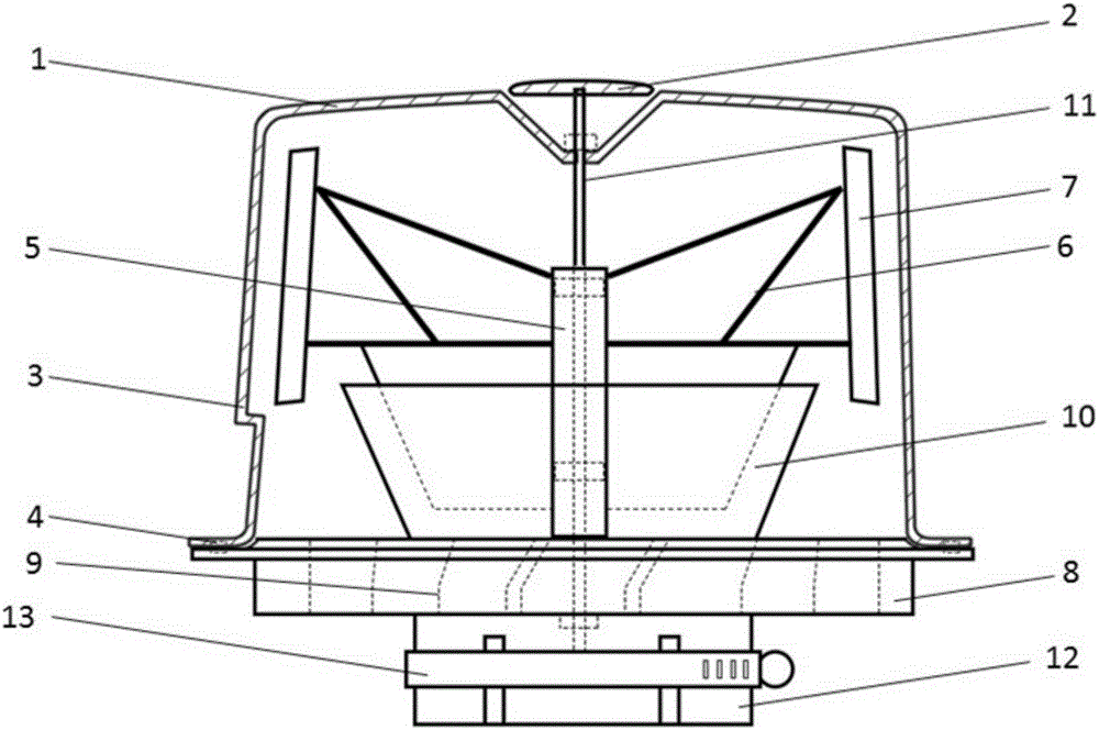 Low-efficiency air dust filter