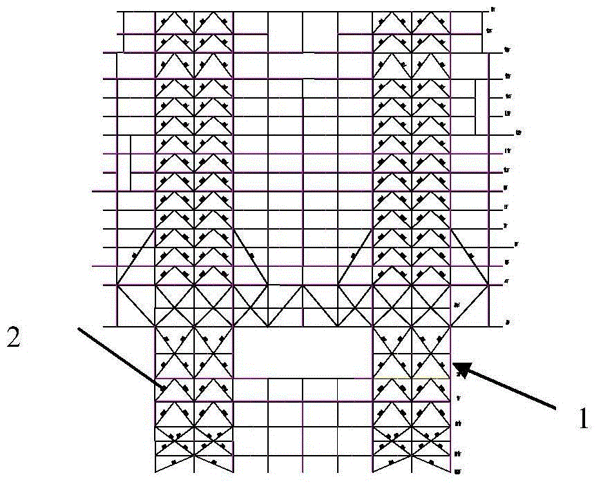 Time-changing method-evaluation method of effective damping ratio attached on energy dissipation damping structure energy dissipater