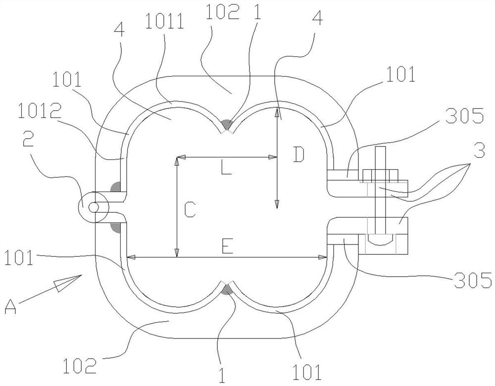 Buckle and building template supporting steel pipe joist manufactured by using same