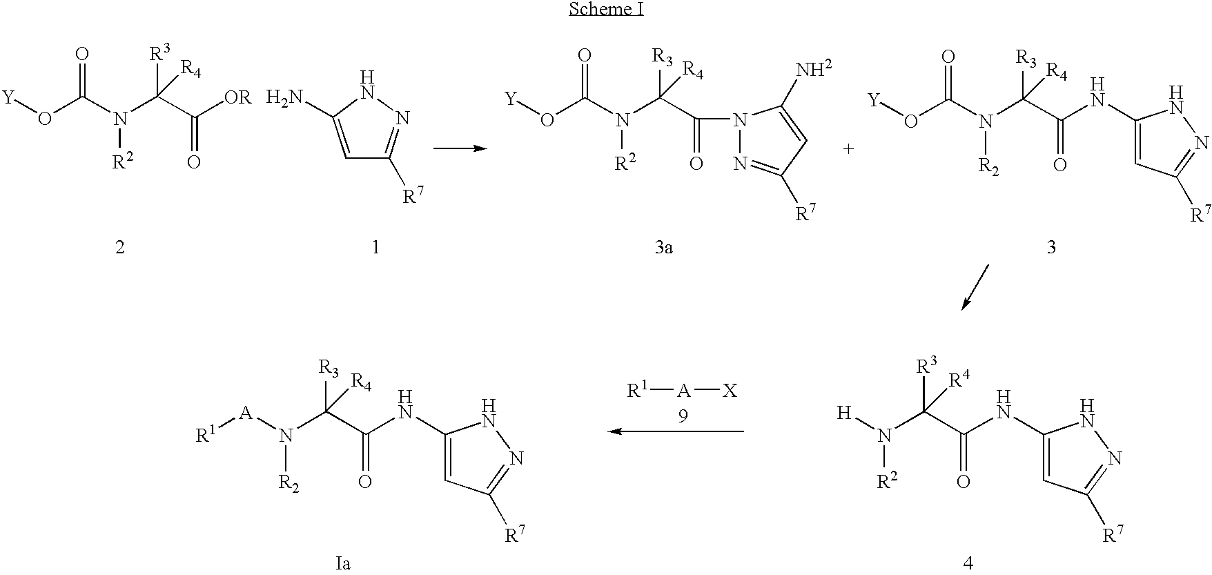 Pyrazole compounds for treatment of neurodegenerative disorders