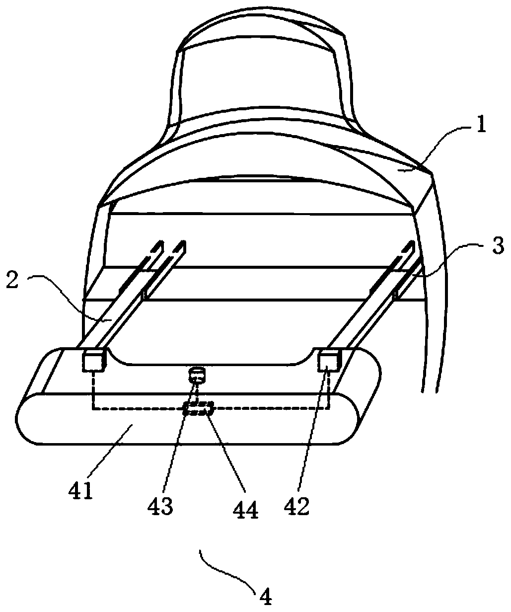 A vehicle armrest telescopic device, control system and control method thereof