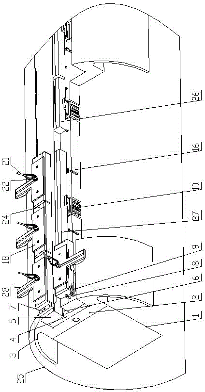 Fixture for laser welding machine for large-diameter thin-walled parts