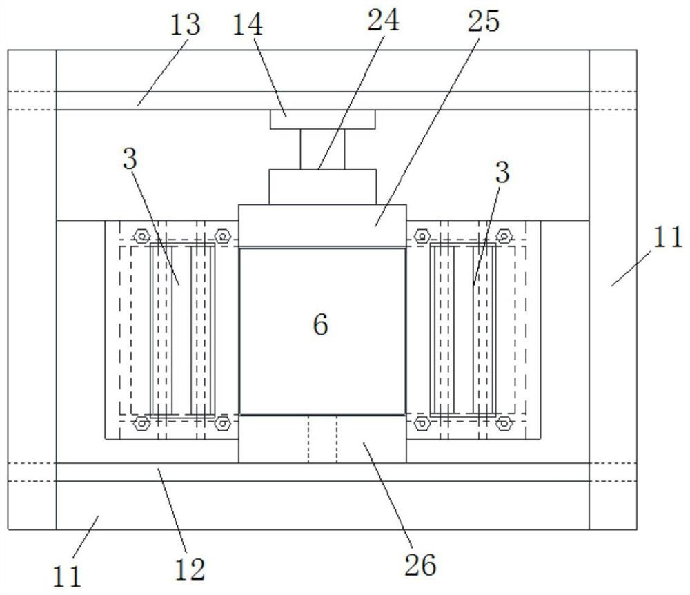 A tunnel excavation simulation device under non-uniform lateral load