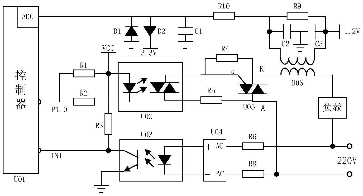 Control system and control method for safe electricity use in rental houses based on current control technology