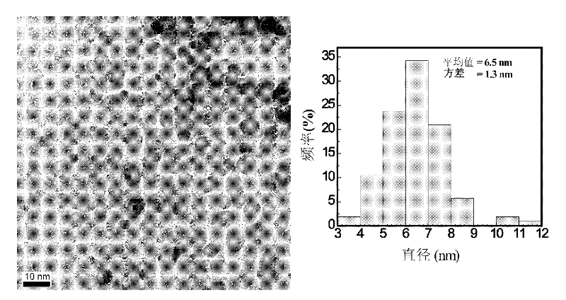 Preparation method of APTS (aminopropyltriethoxysilane)-modified iron oxide magnetic nanoparticles