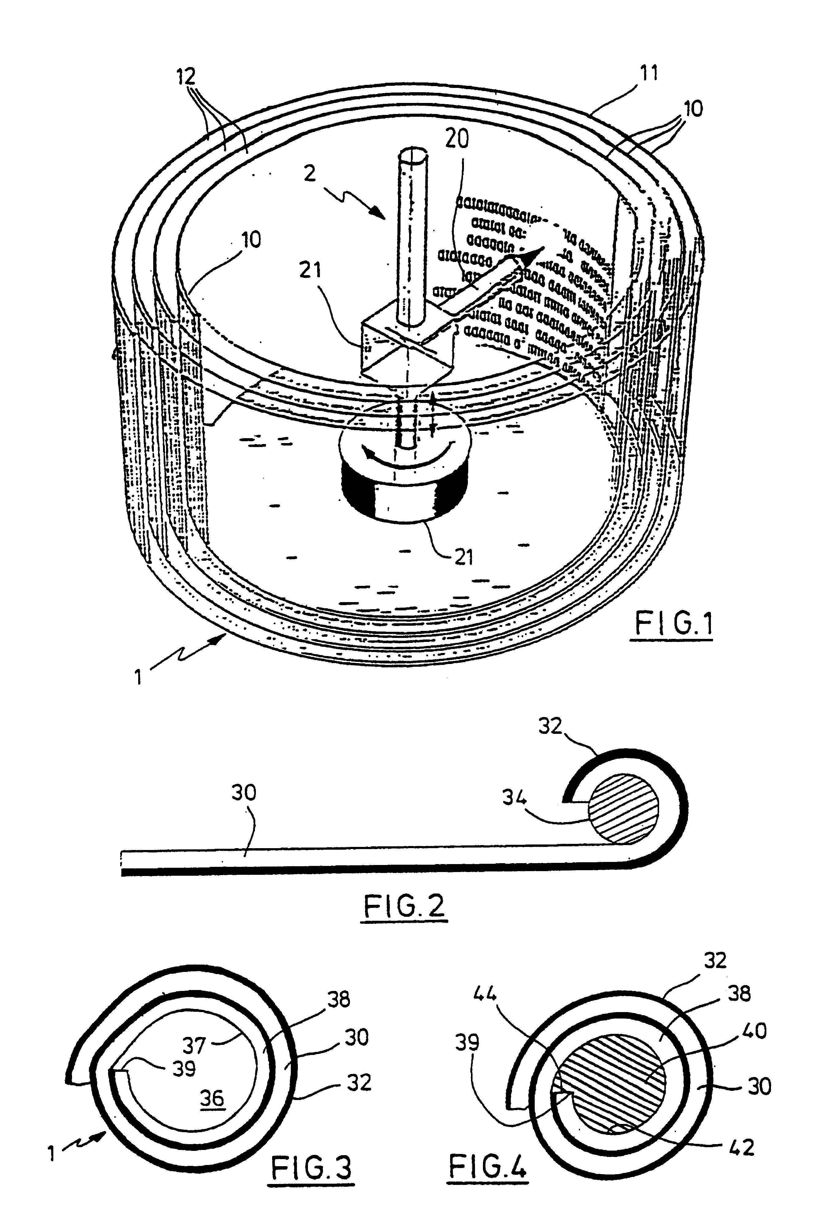 Cylindrical optical data memory