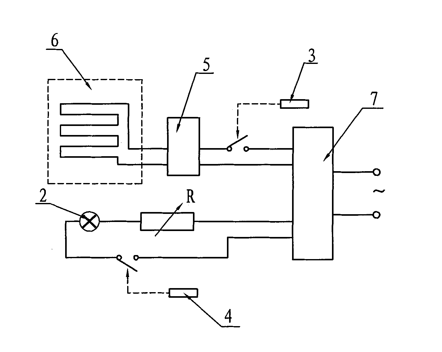 Simulation light source device for solar battery attenuation test