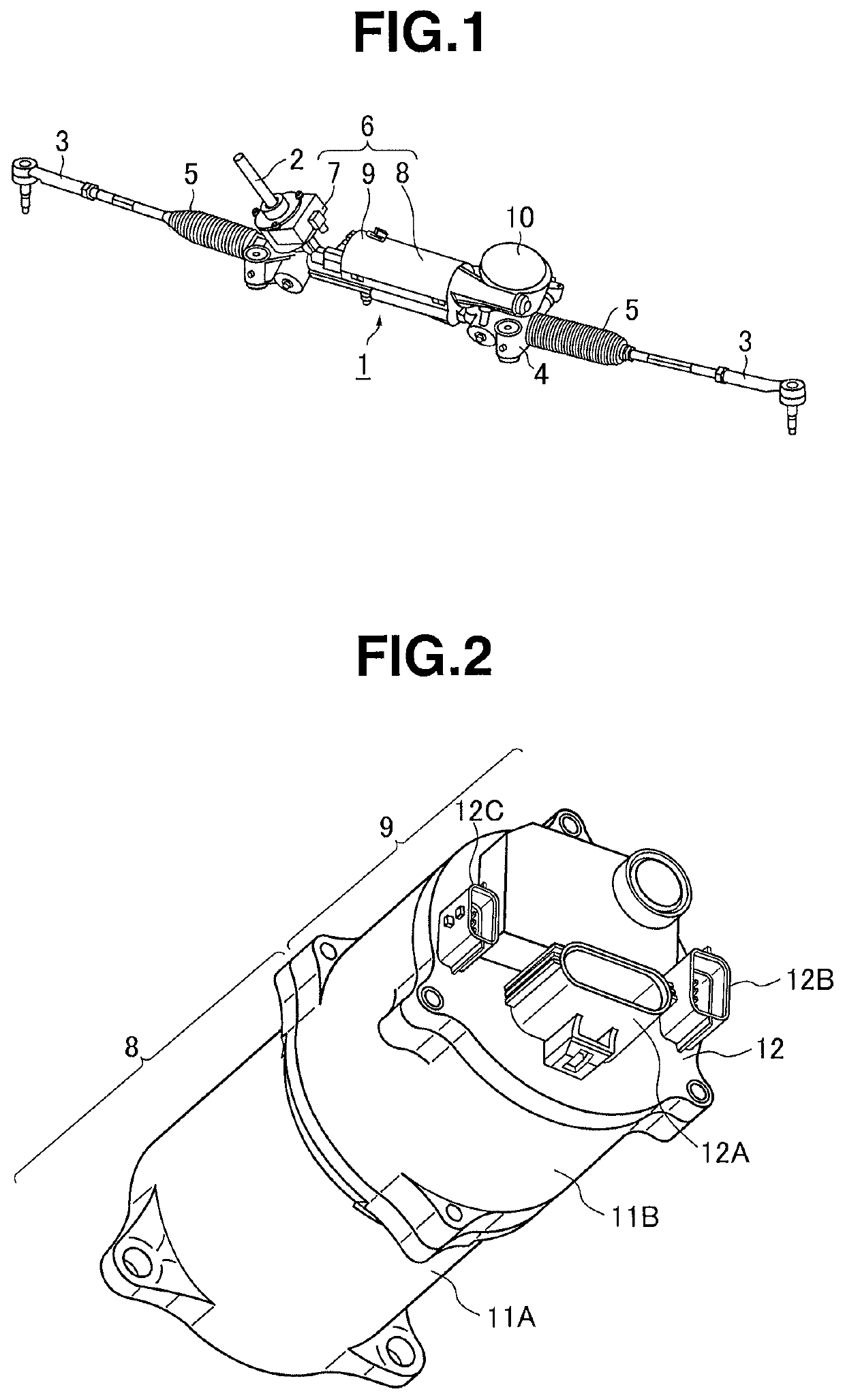 Electric driving device and electric power steering device