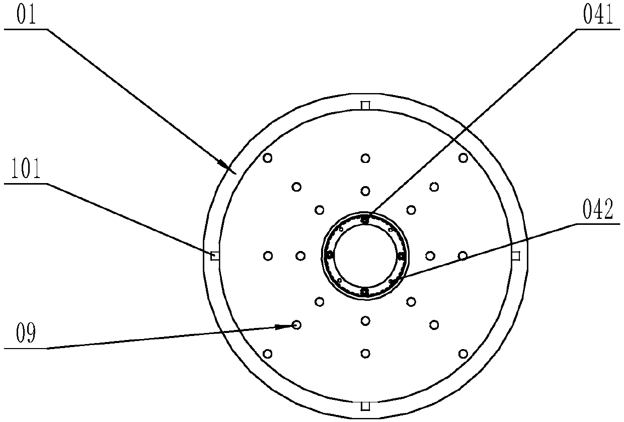 Water and sand inrush simulation experimental device