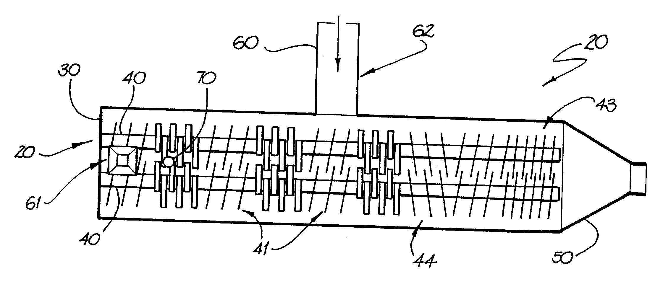 Method and apparatus for extruding cementitious articles
