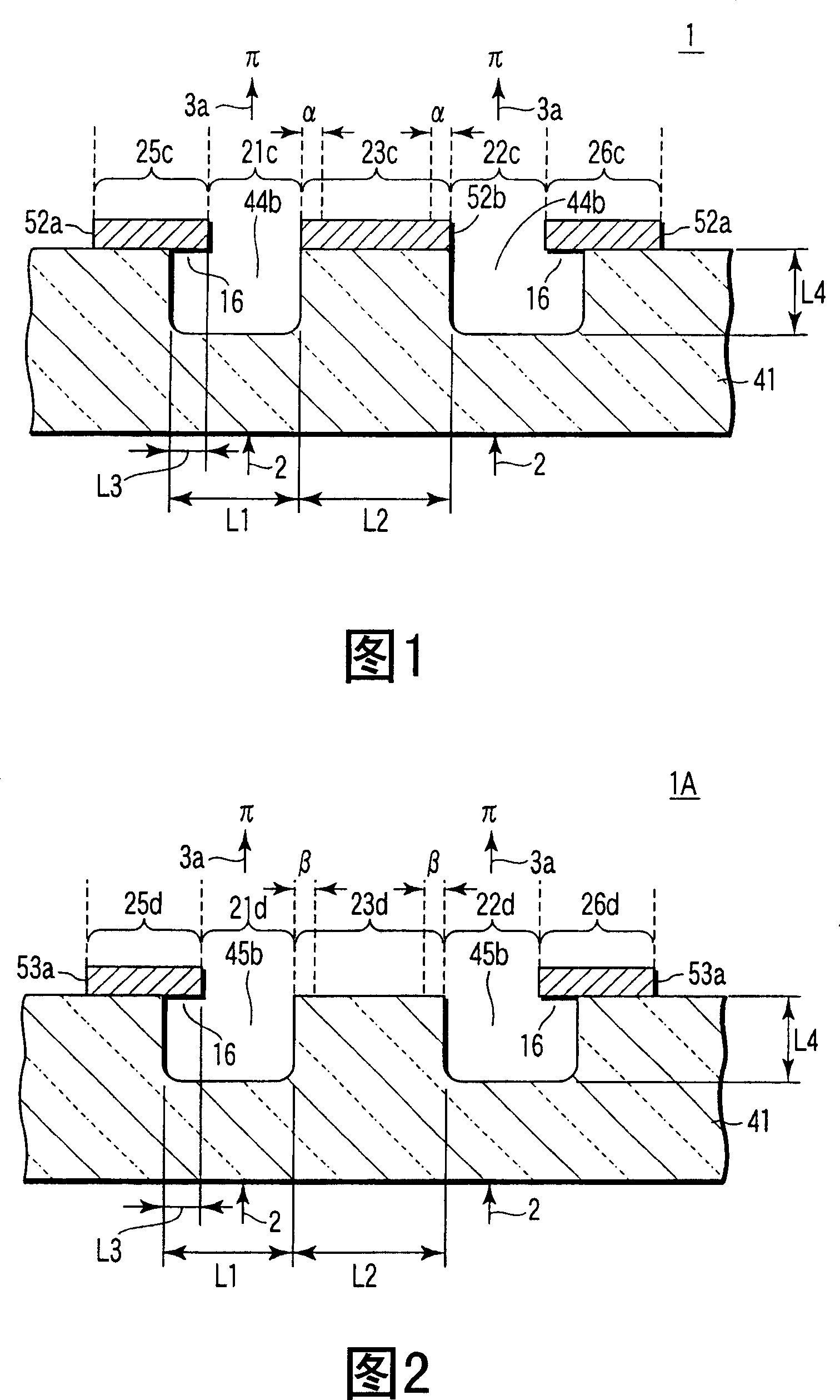 Levenson type phase shift mask and production method therefor