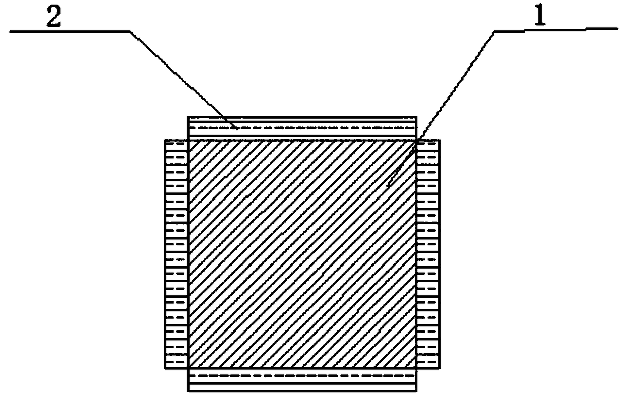 Folding unfolding type inflatable anti-collision connecting bridge