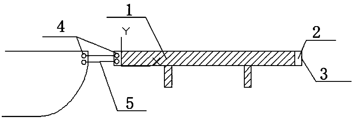 Folding unfolding type inflatable anti-collision connecting bridge