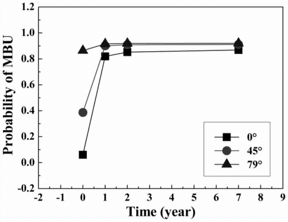 Design method of memory anti-multi-bit flip reliability evaluation model under the influence of negative bias temperature instability