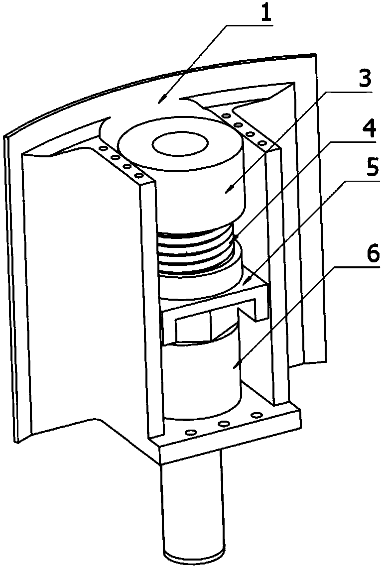 Explosive bolt buffering device