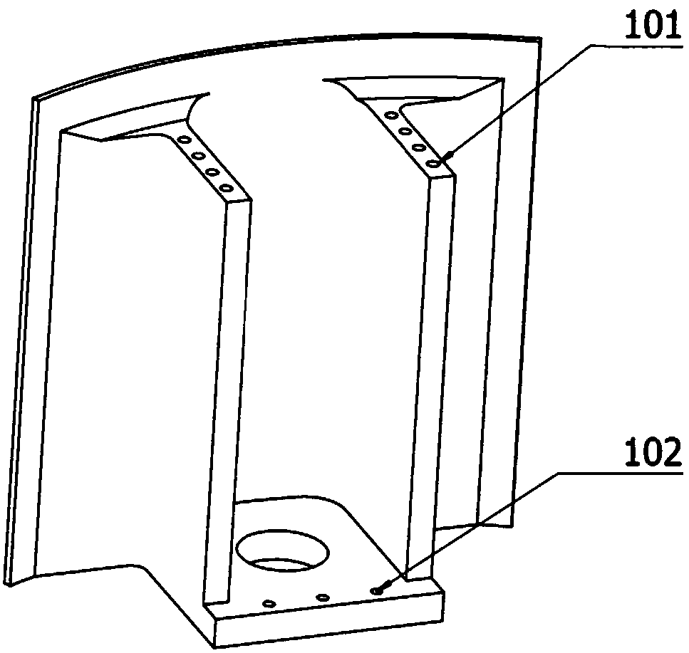 Explosive bolt buffering device