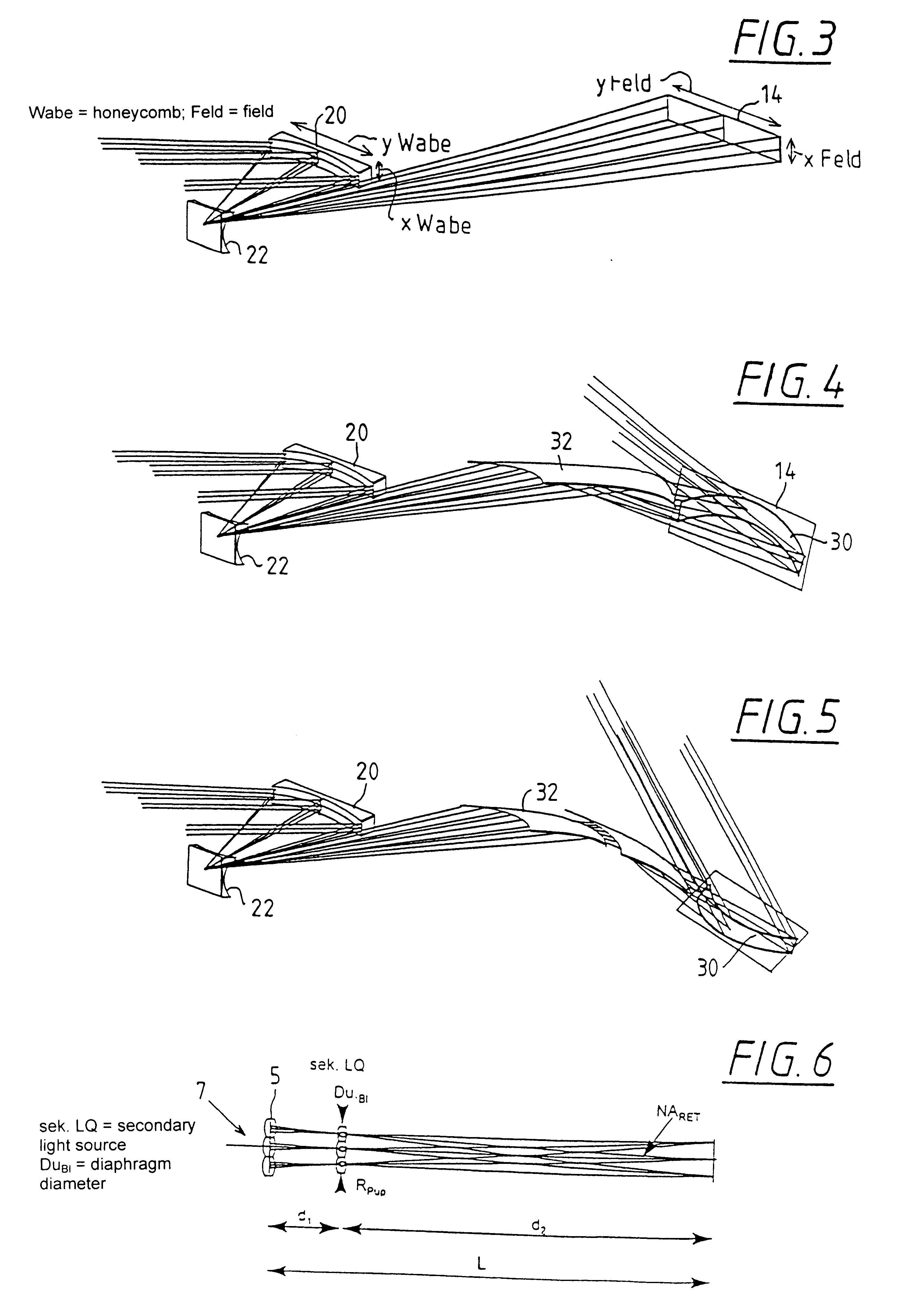 Illumination system particularly for EUV lithography