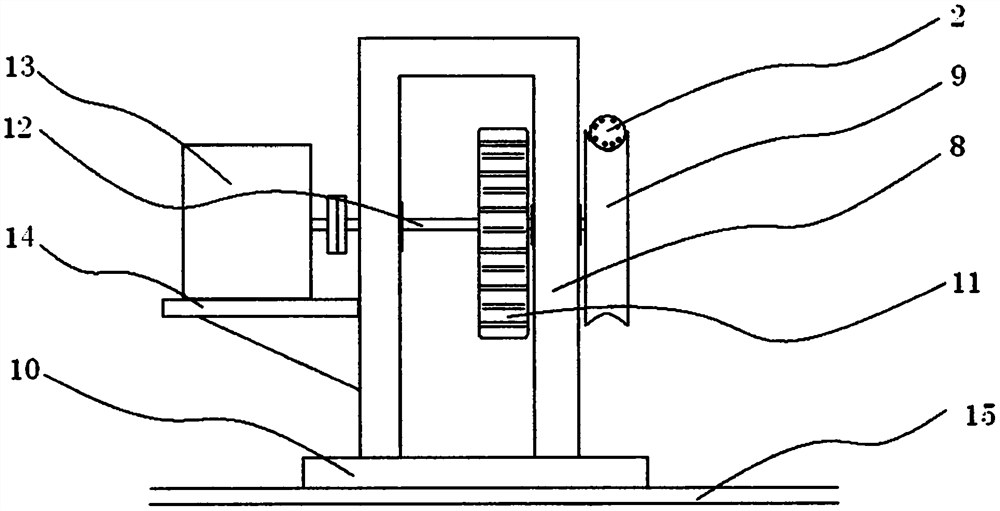 Tension-free passive indexing vehicle