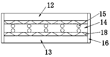 High-stability part placing rack