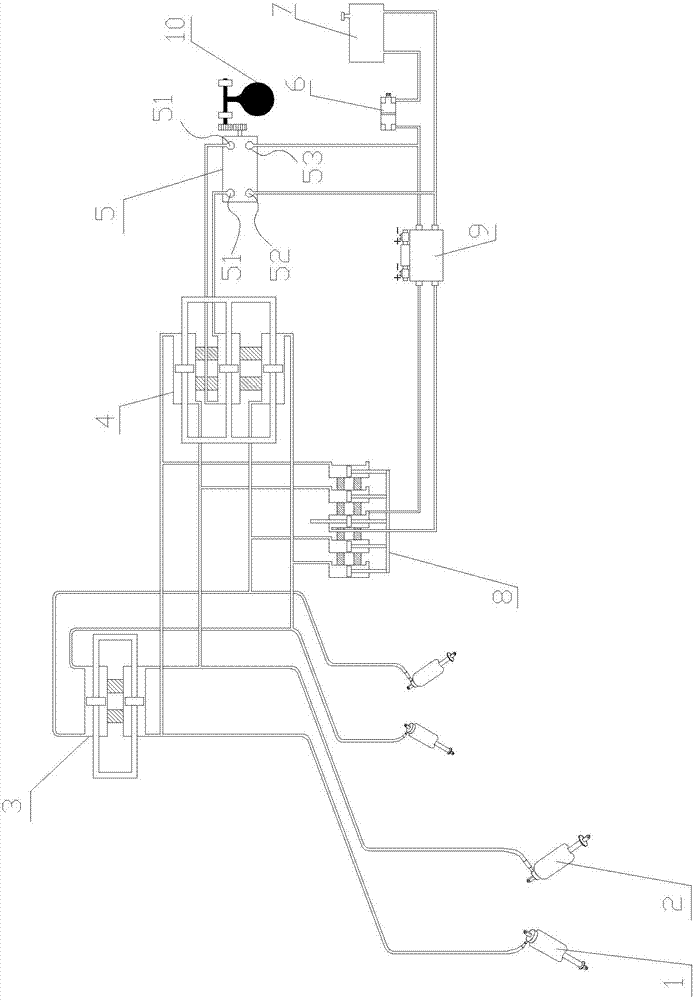 Interconnected suspension system with multiple functions