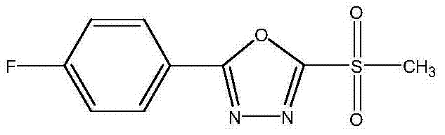 Compound composition containing methanesulphonyl myclobutanil and antibiotics bactericide and preparation