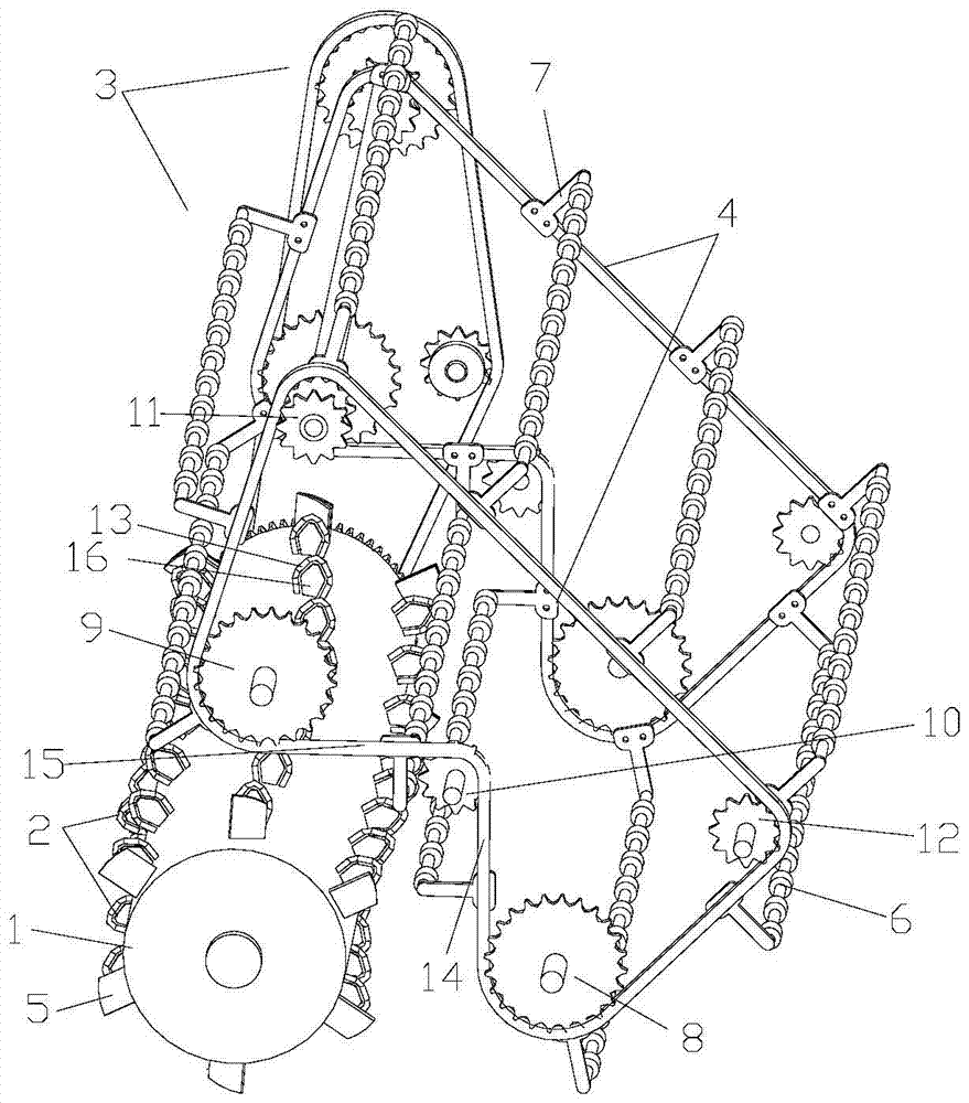 Harvester threshing device